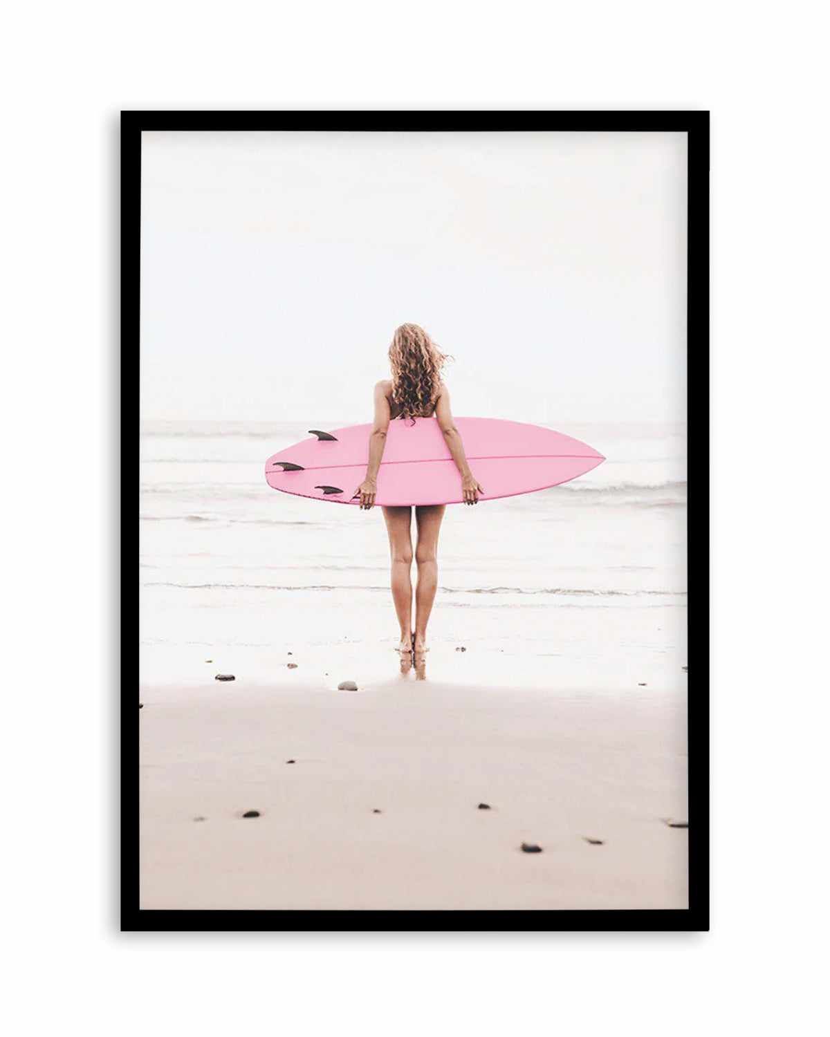 California Girl | 4 Colour Options Art Print