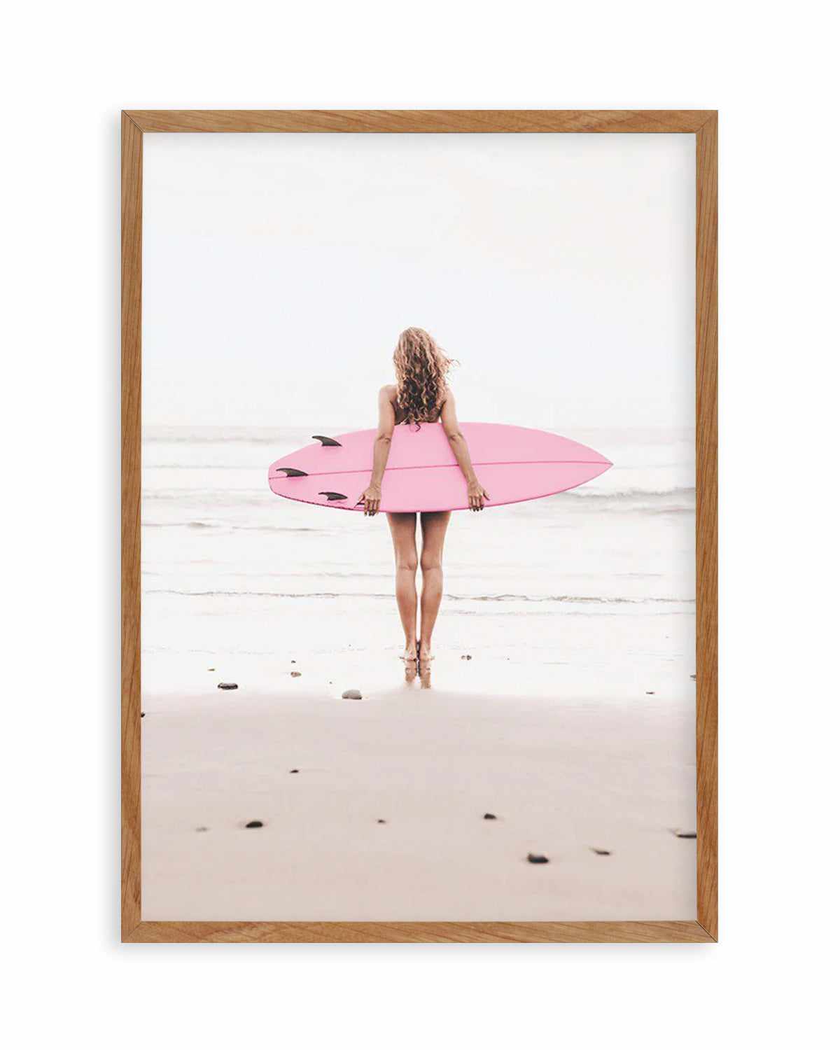 California Girl | 4 Colour Options Art Print