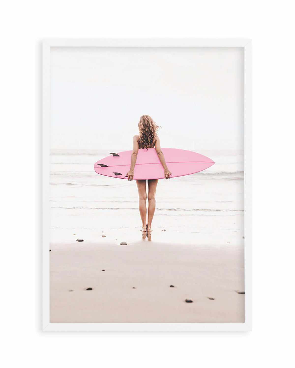 California Girl | 4 Colour Options Art Print