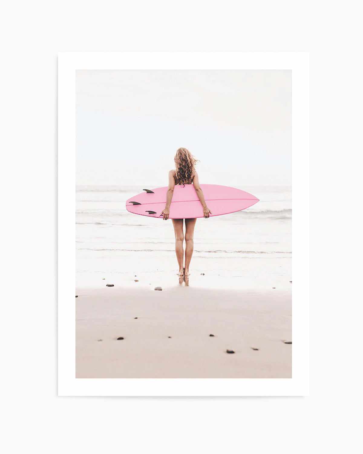 California Girl | 4 Colour Options Art Print