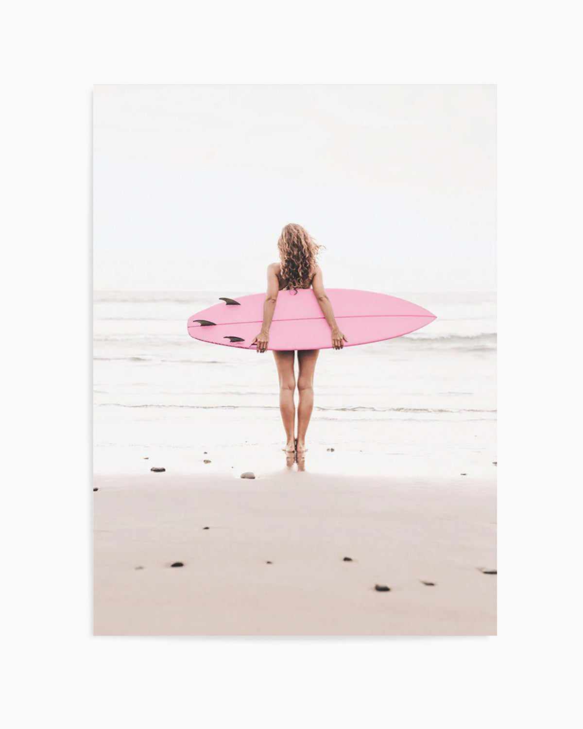 California Girl | 4 Colour Options Art Print