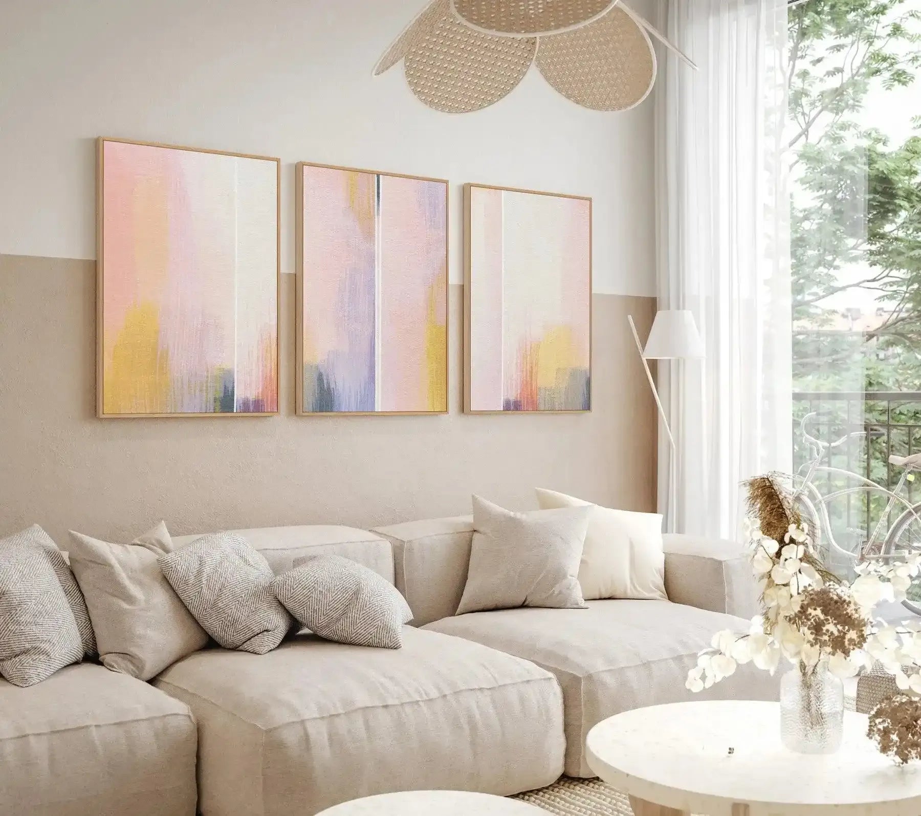 California Sun I PT | Framed Canvas-CANVAS-You can shop wall art online with Olive et Oriel for everything from abstract art to fun kids wall art. Our beautiful modern art prints and canvas art are available from large canvas prints to wall art paintings and our proudly Australian artwork collection offers only the highest quality framed large wall art and canvas art Australia - You can buy fashion photography prints or Hampton print posters and paintings on canvas from Olive et Oriel and have t