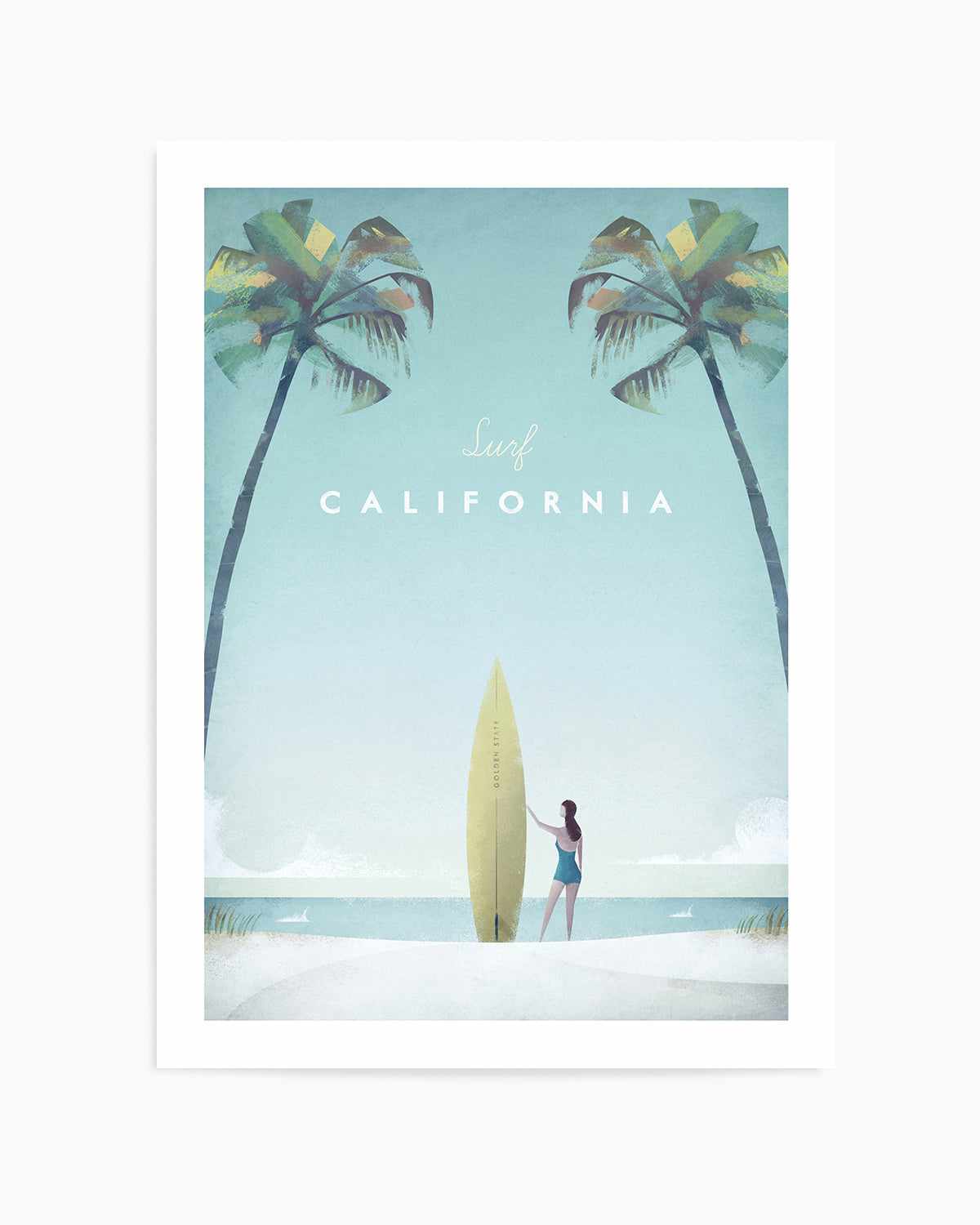 California by Henry Rivers Art Print