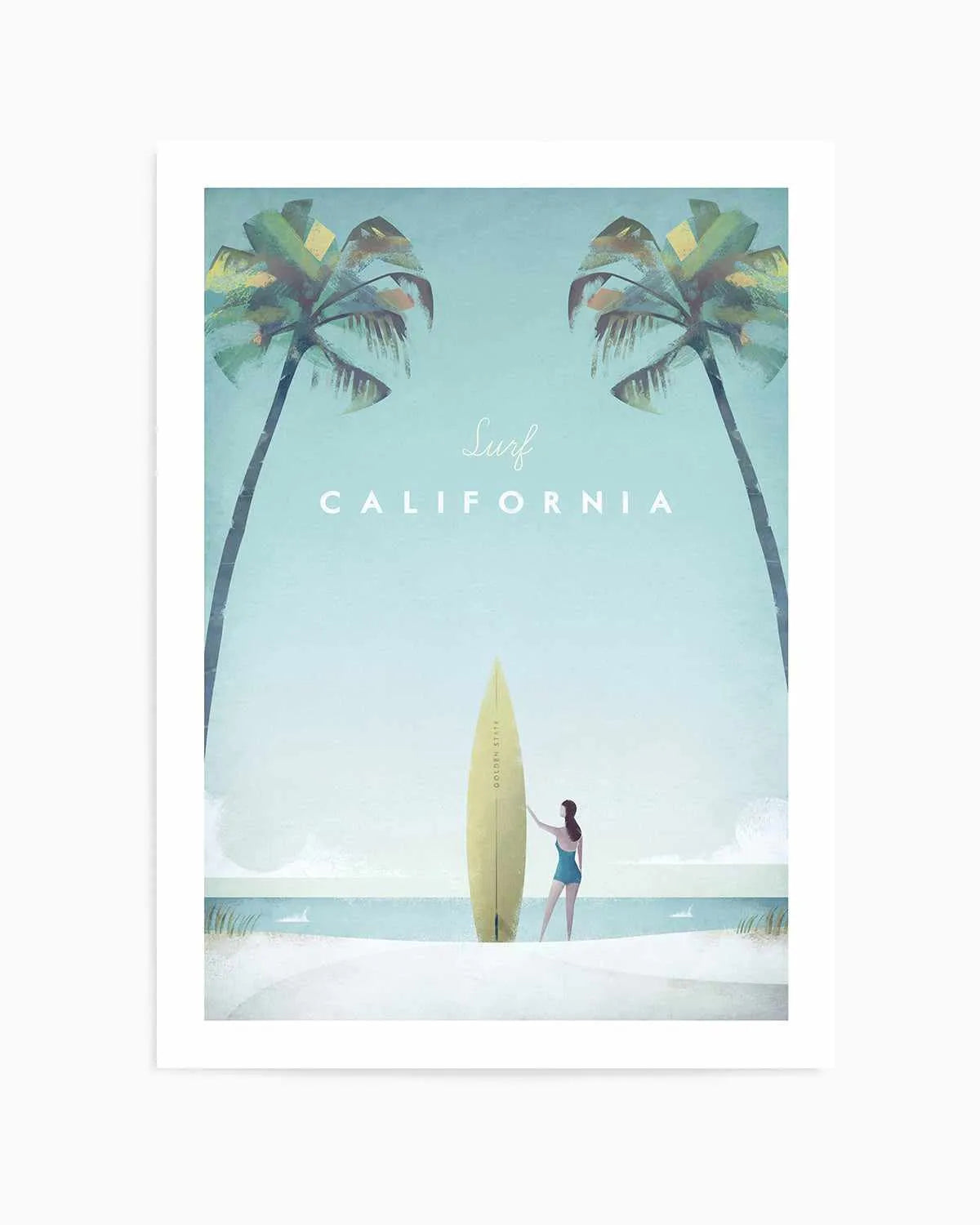 California by Henry Rivers Art Print from Olive et Oriel where you can shop wallpaper and artworks online