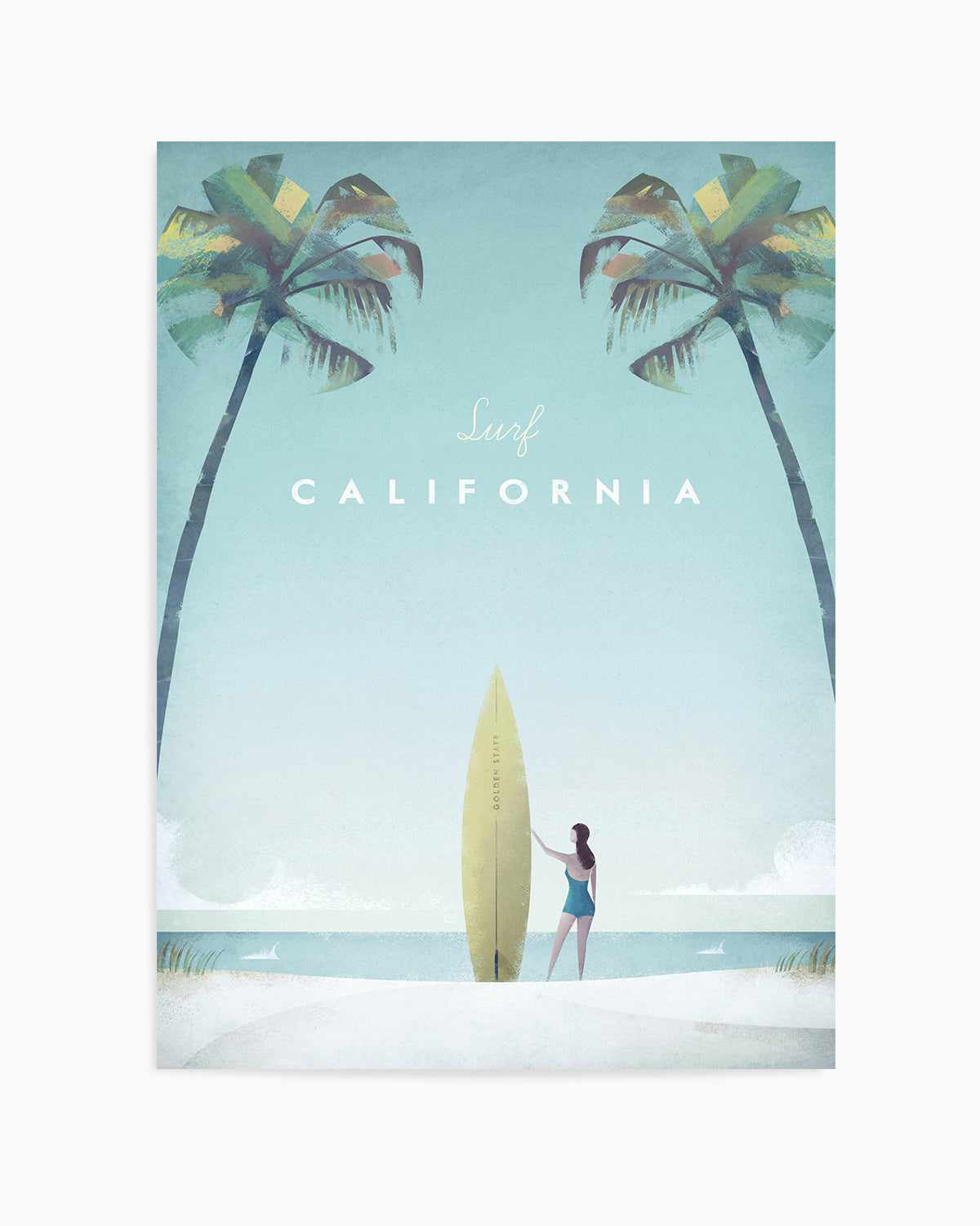 California by Henry Rivers Art Print