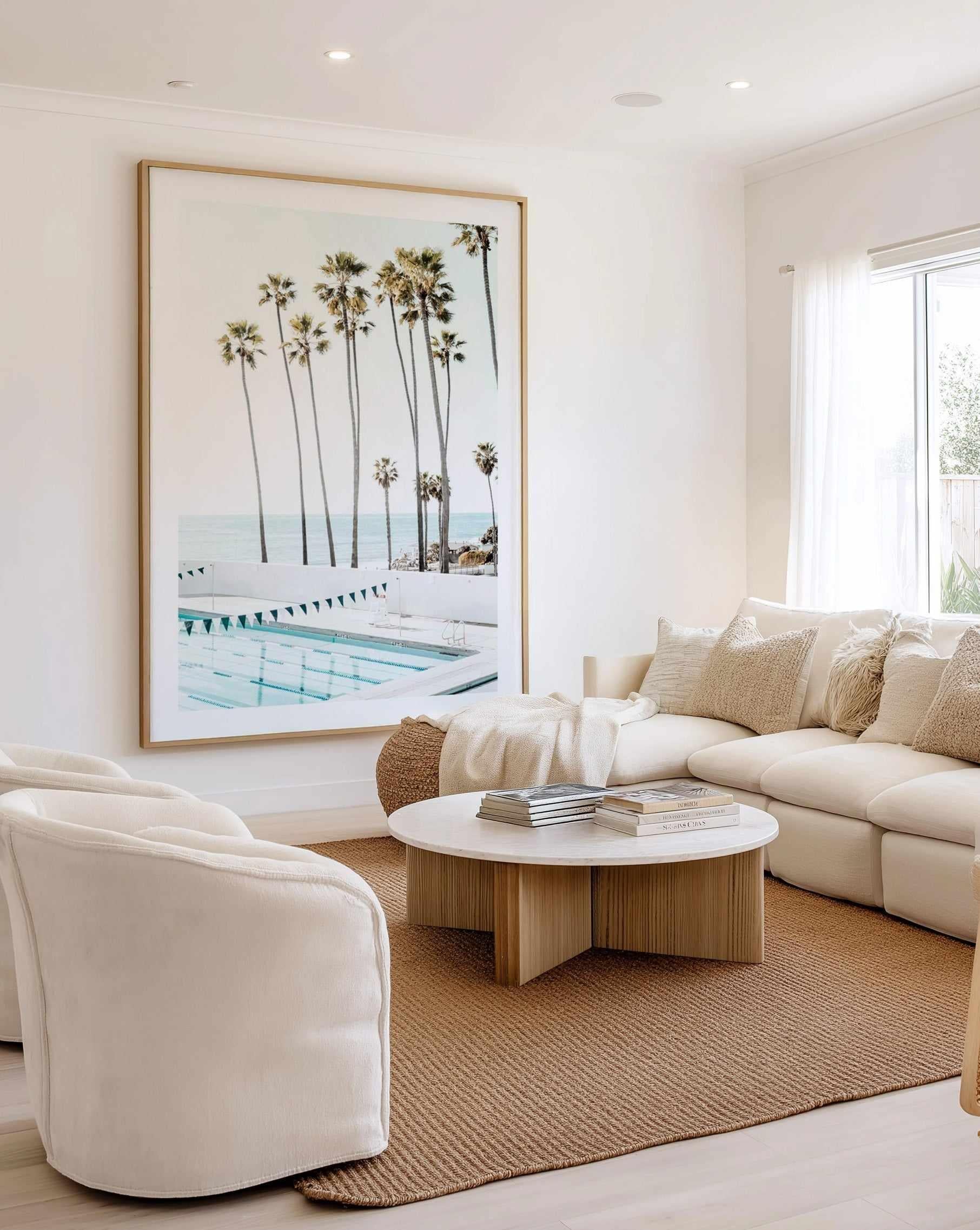 California Beach Club by Teigan Geercke | Art Print from Olive et Oriel where you can shop wallpaper and artworks online