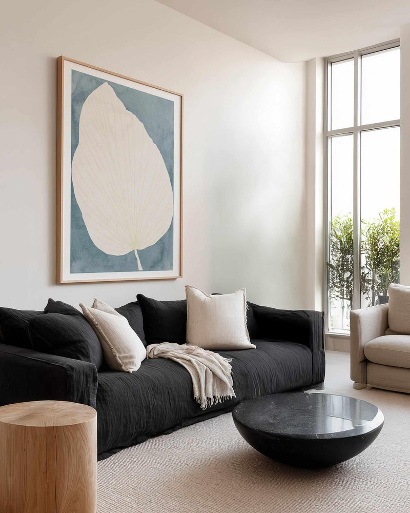 Calm Botanical Leaf by Casa Cartissi | Art Print