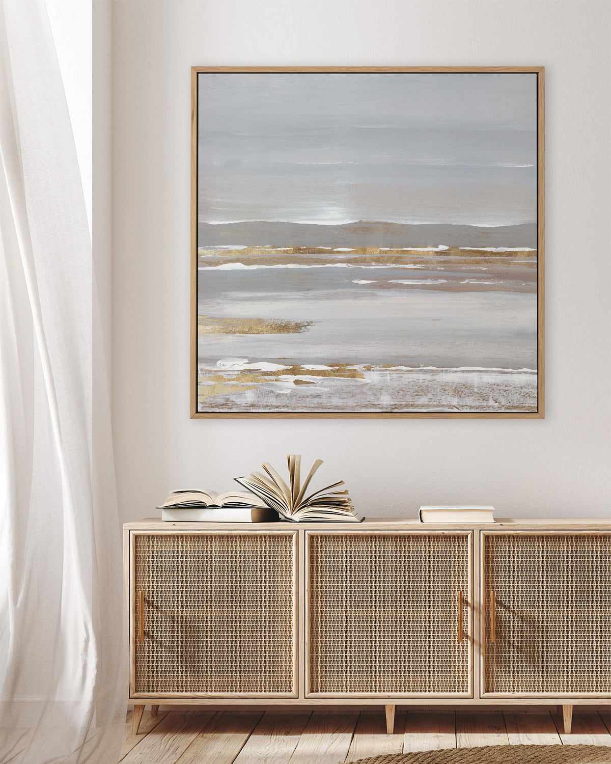 Calm Day I | Framed Canvas Art Print