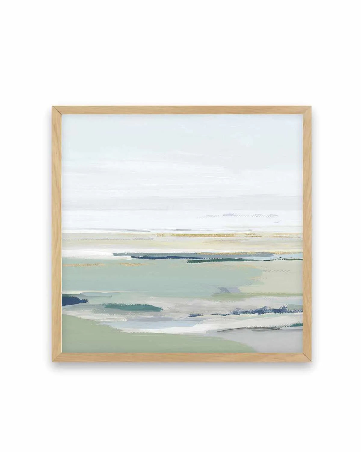 Calm Green Right SQ Art Print from Olive et Oriel where you can shop wallpaper and artworks online