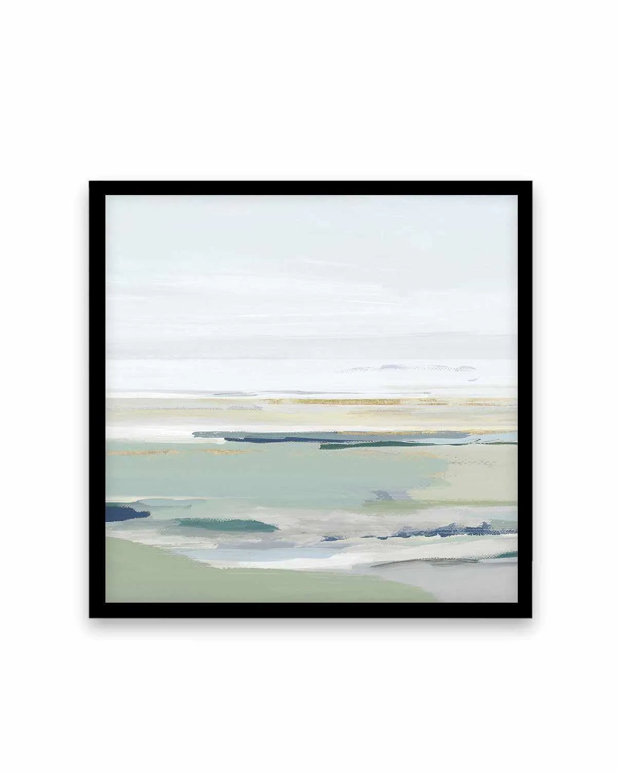 Calm Green Right SQ Art Print from Olive et Oriel where you can shop wallpaper and artworks online