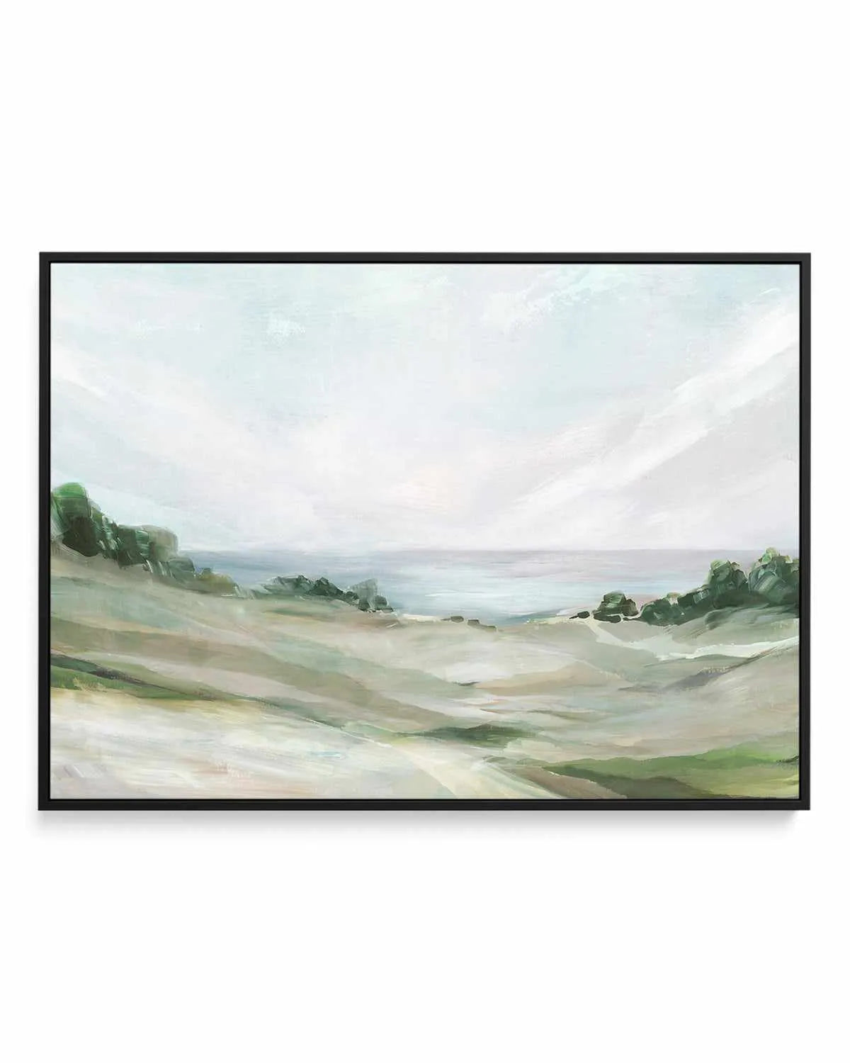Calm Hill | Framed Canvas Art Print from Olive et Oriel where you can shop wallpaper and artworks online