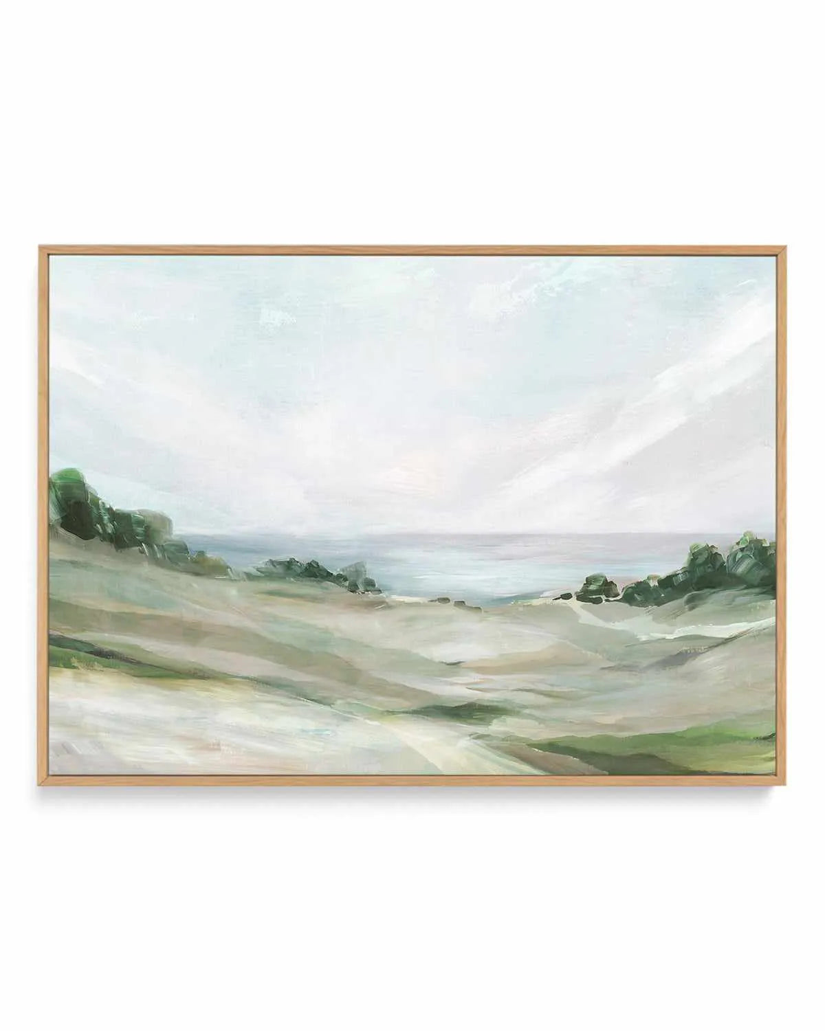 Calm Hill | Framed Canvas Art Print from Olive et Oriel where you can shop wallpaper and artworks online