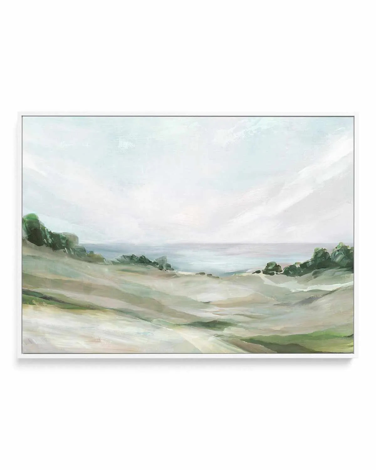 Calm Hill | Framed Canvas Art Print from Olive et Oriel where you can shop wallpaper and artworks online