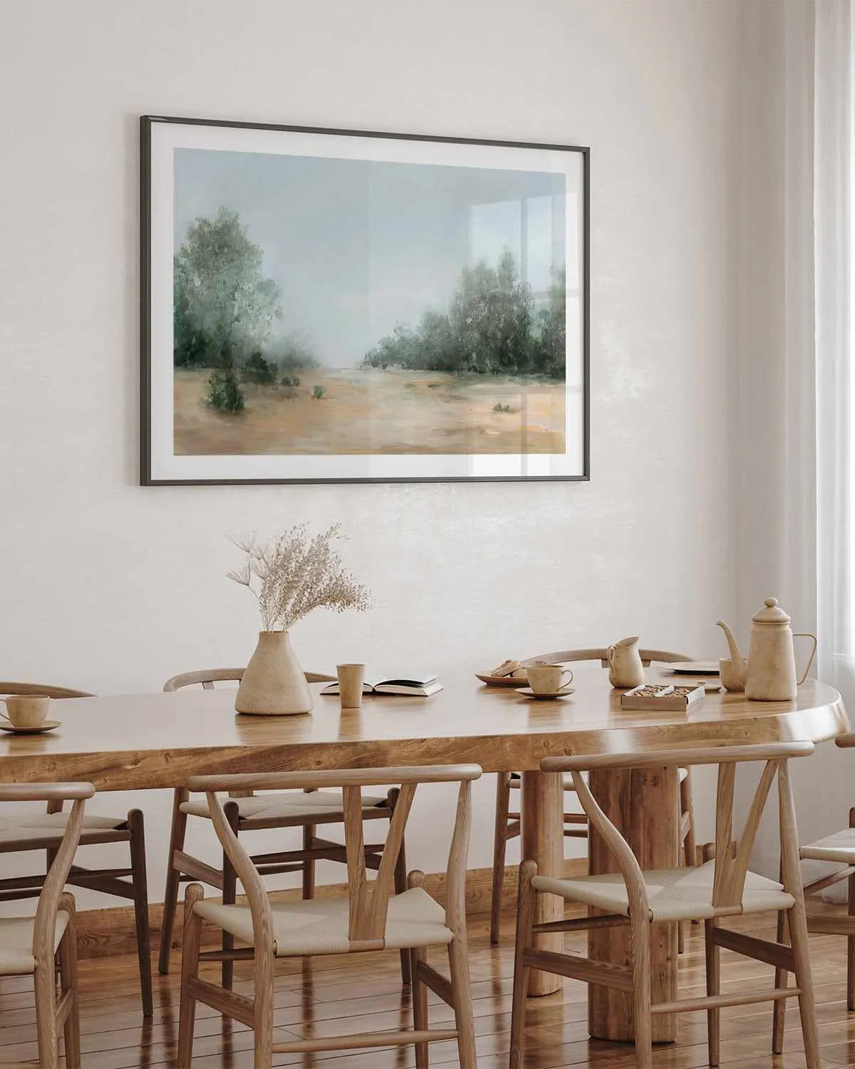 Calm Oasis Art Print from Olive et Oriel where you can shop wallpaper and artworks online