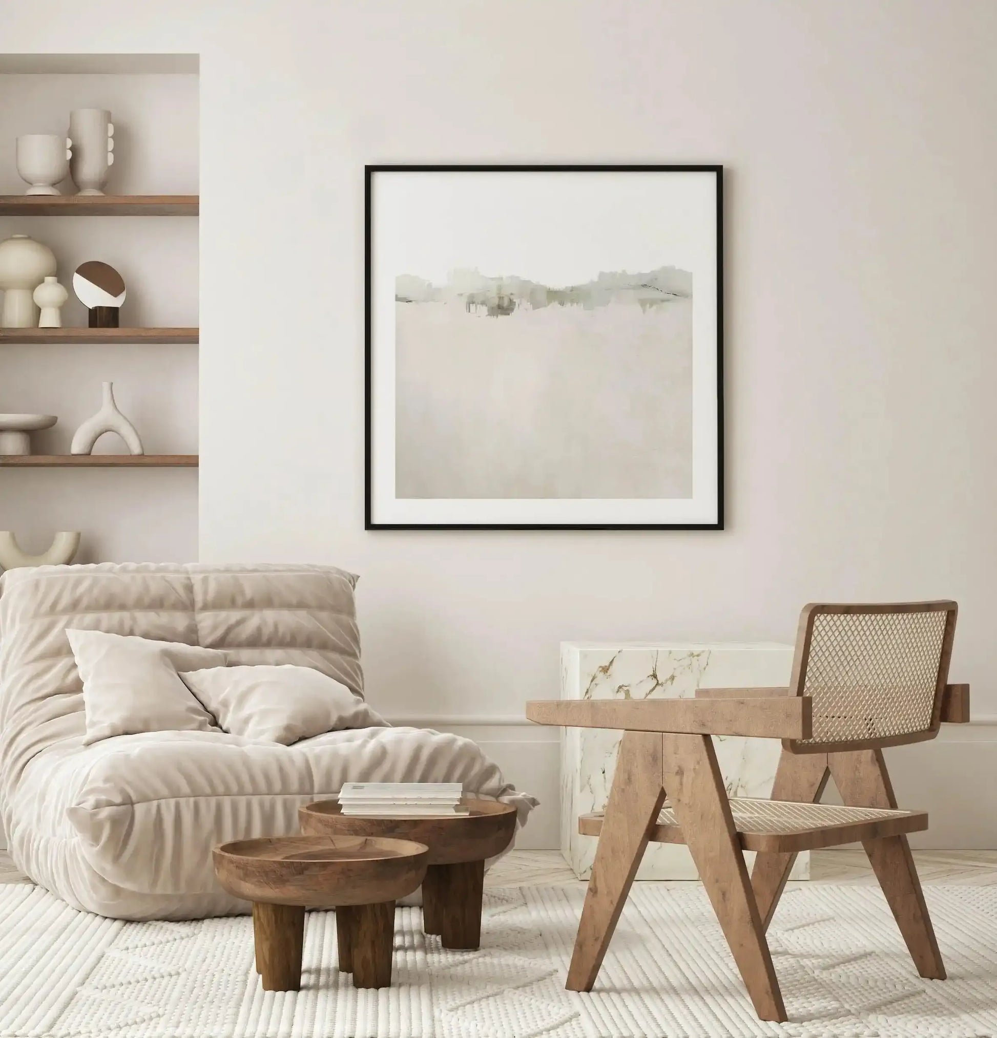 Calm View by Dan Hobday SQ Art Print-PRINT-Olive et Oriel-Dan Hobday-Buy-Australian-Art-Prints-Online-with-Olive-et-Oriel-Your-Artwork-Specialists-Austrailia-Decorate-With-Coastal-Photo-Wall-Art-Prints-From-Our-Beach-House-Artwork-Collection-Fine-Poster-and-Framed-Artwork