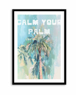 Calm Your Palm I | Art Print