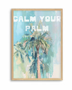 Calm Your Palm I | Art Print