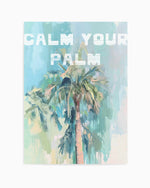 Calm Your Palm I | Art Print