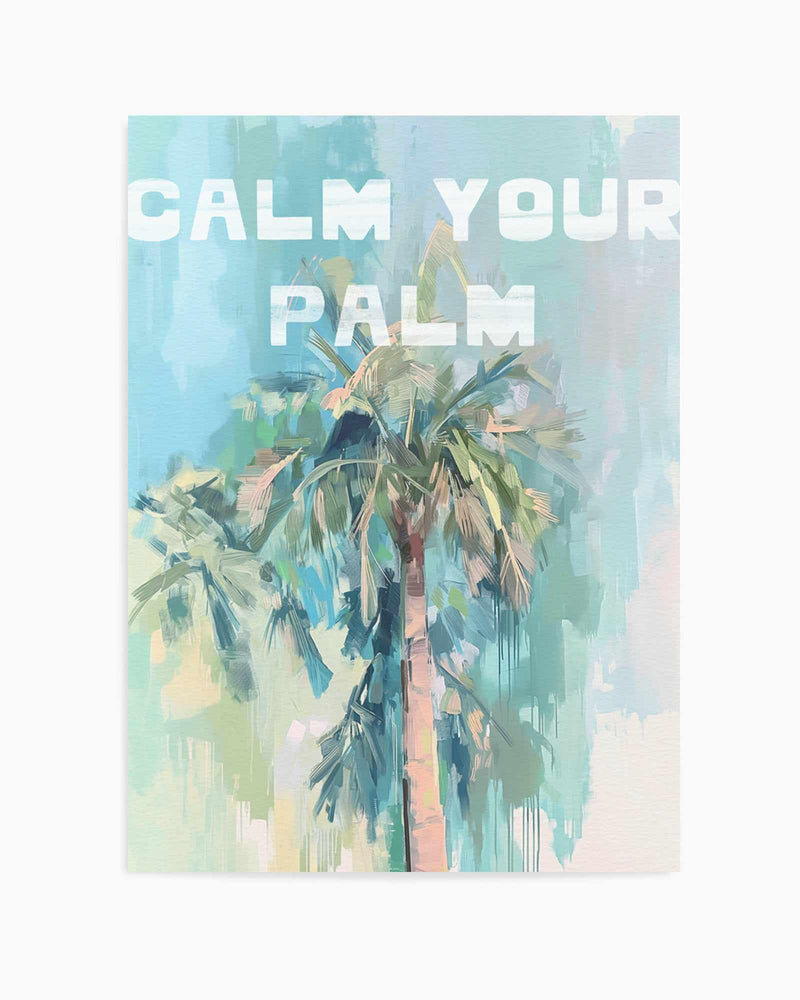 Calm Your Palm I | Art Print