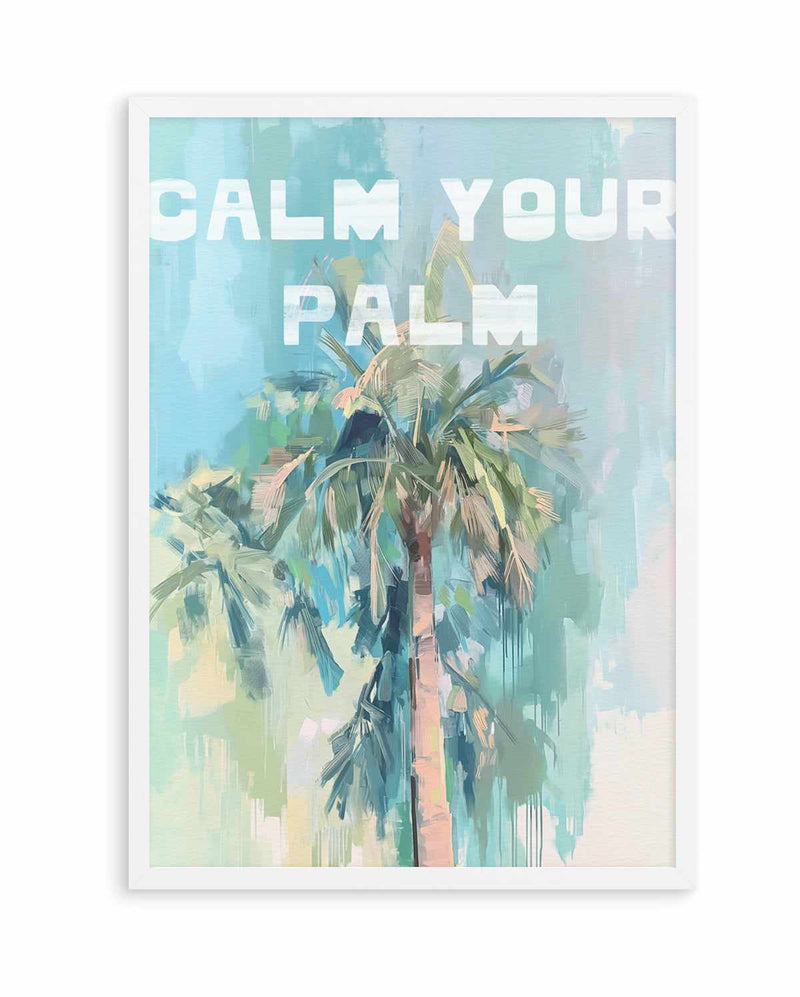 Calm Your Palm I | Art Print