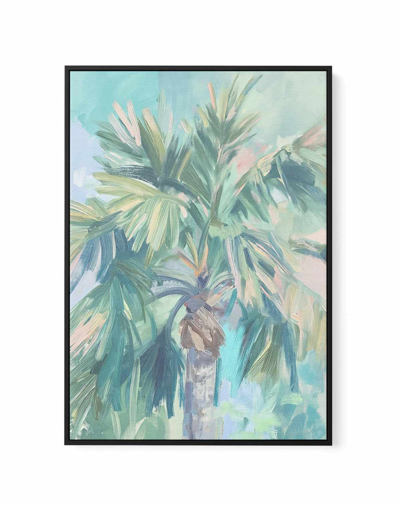 Calm Your Palm II | Framed Canvas Art Print