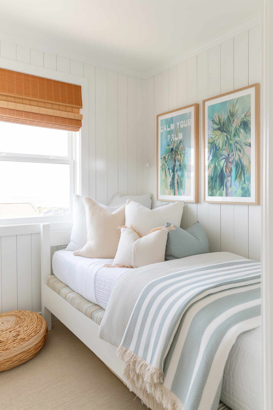 Calm Your Palm II | Art Print from Olive et Oriel where you can shop wallpaper and artworks online