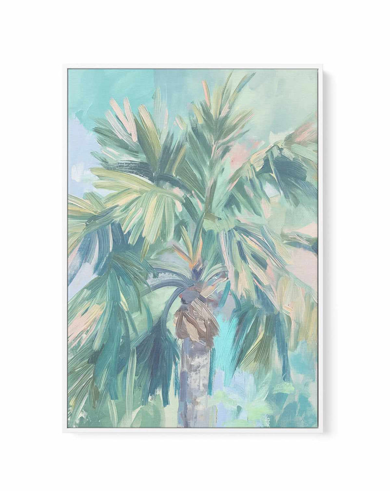 Calm Your Palm II | Framed Canvas Art Print