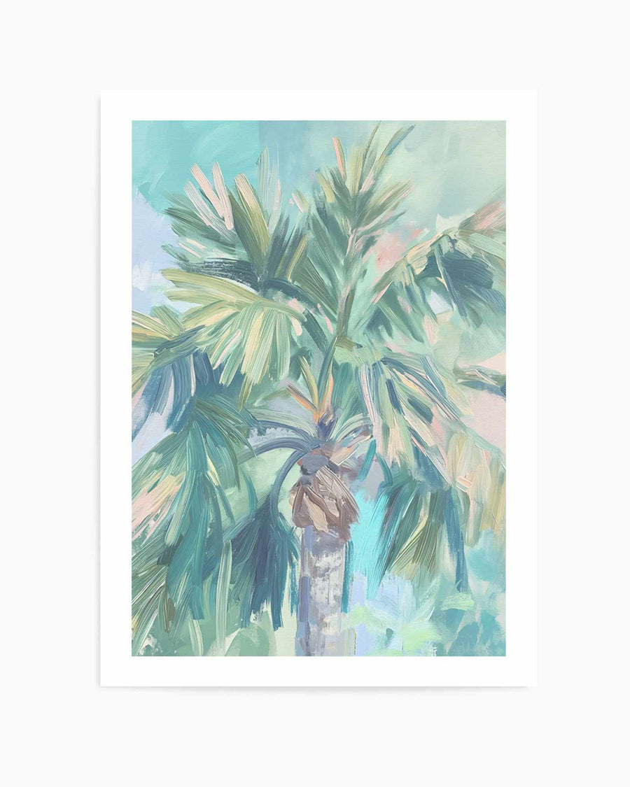 Calm Your Palm II | Art Print from Olive et Oriel where you can shop wallpaper and artworks online
