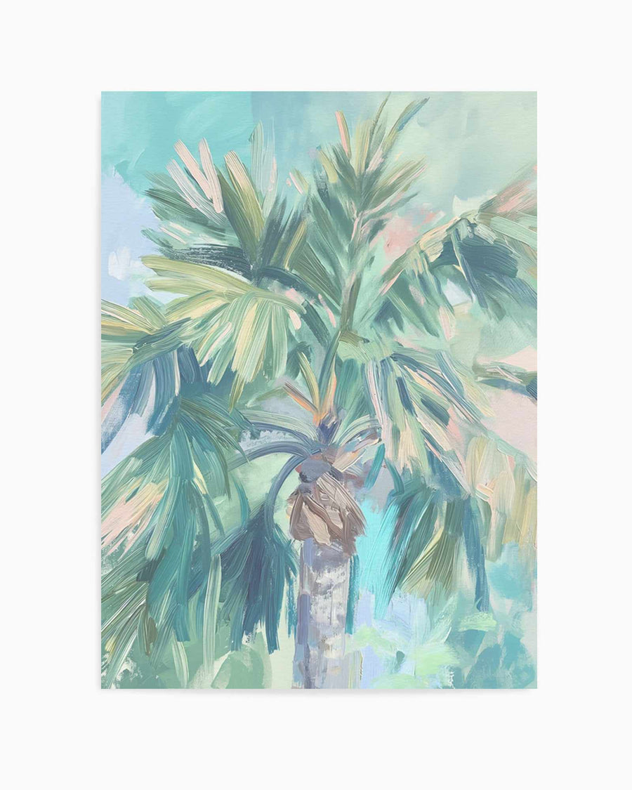 Calm Your Palm II | Art Print from Olive et Oriel where you can shop wallpaper and artworks online