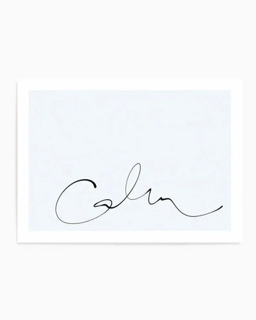 Calm | 2 Colour Options Art Print from Olive et Oriel where you can shop wallpaper and artworks online
