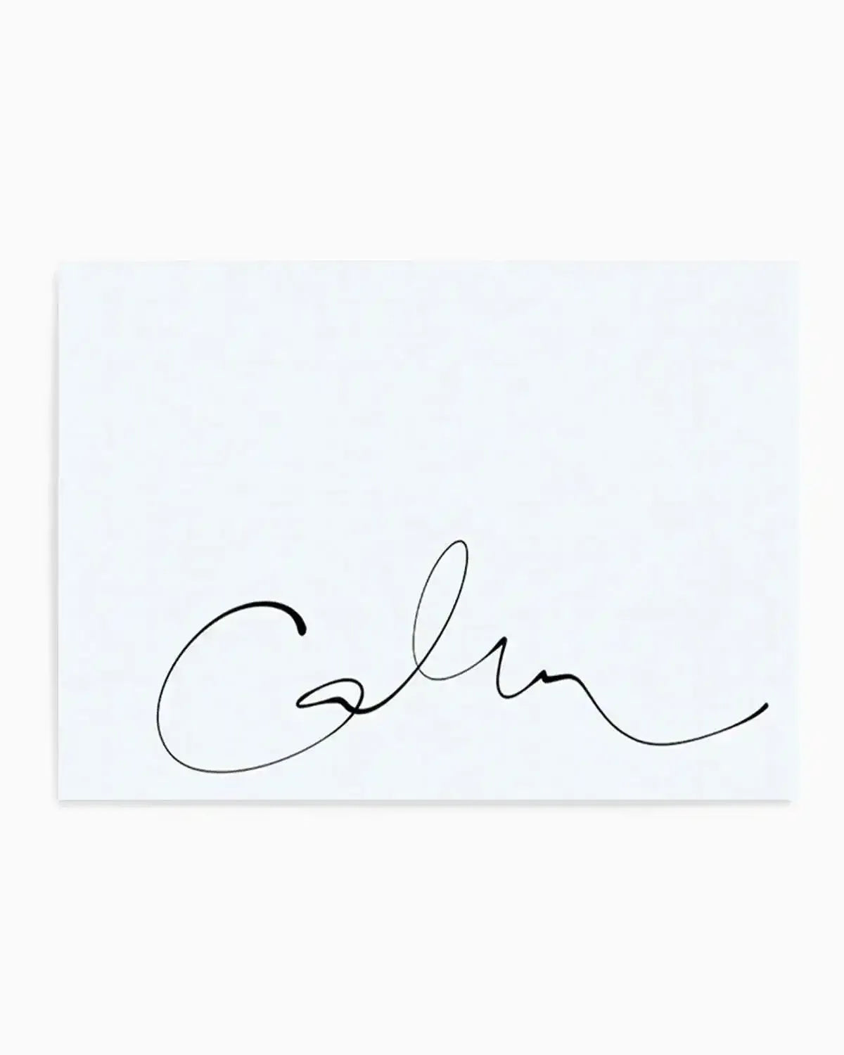 Calm | 2 Colour Options Art Print from Olive et Oriel where you can shop wallpaper and artworks online