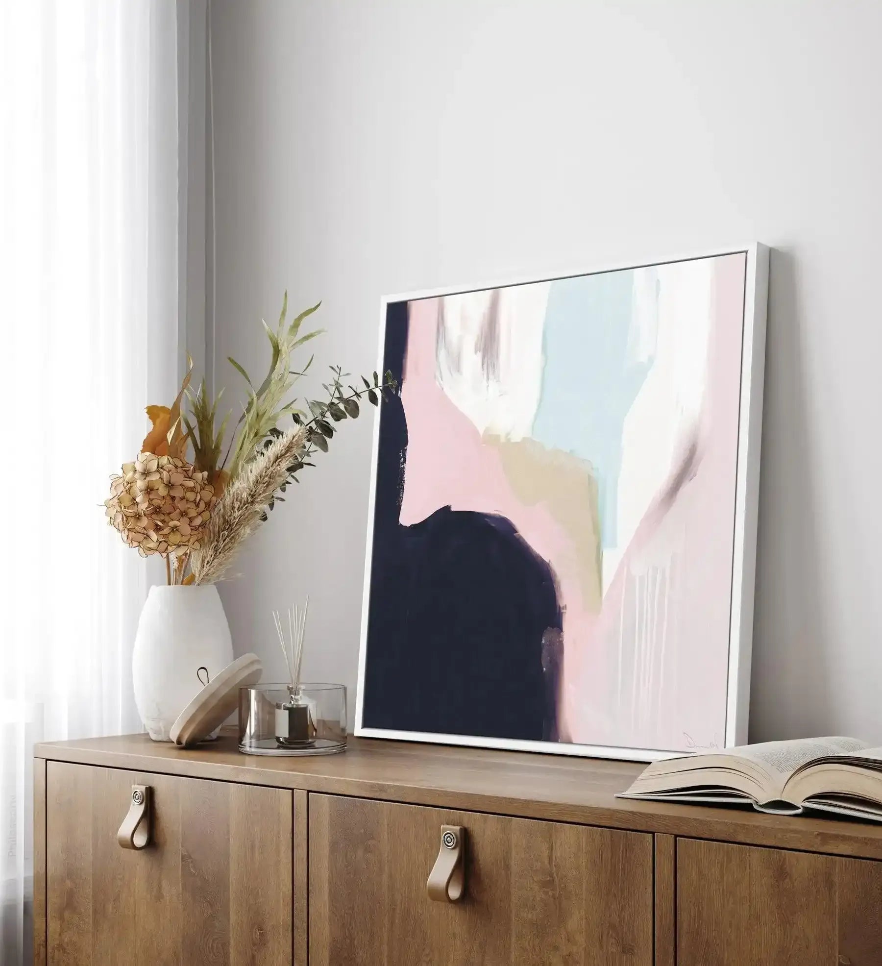 Calm by Dan Hobday | Framed Canvas-CANVAS-You can shop wall art online with Olive et Oriel for everything from abstract art to fun kids wall art. Our beautiful modern art prints and canvas art are available from large canvas prints to wall art paintings and our proudly Australian artwork collection offers only the highest quality framed large wall art and canvas art Australia - You can buy fashion photography prints or Hampton print posters and paintings on canvas from Olive et Oriel and have th