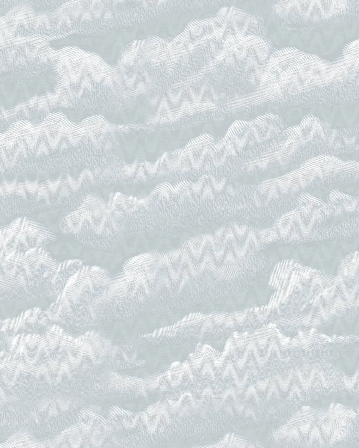 Calming Clouds Wallpaper from Olive et Oriel where you can shop wallpaper and artworks online
