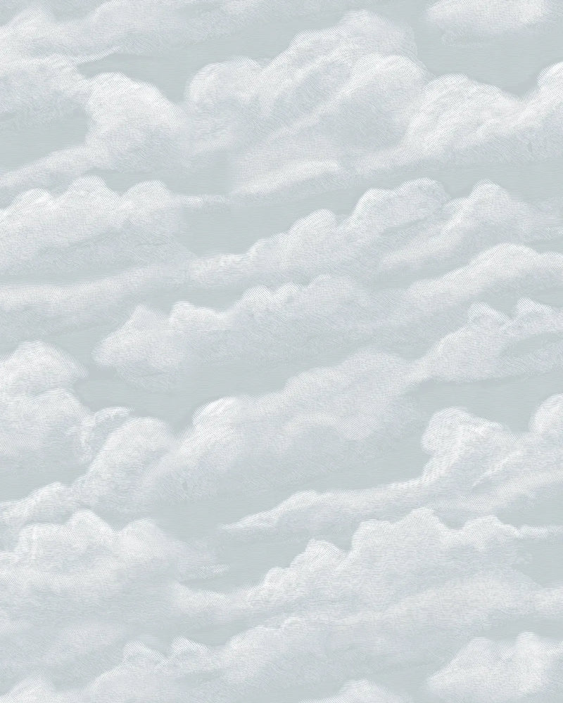 Calming Clouds Wallpaper from Olive et Oriel where you can shop wallpaper and artworks online