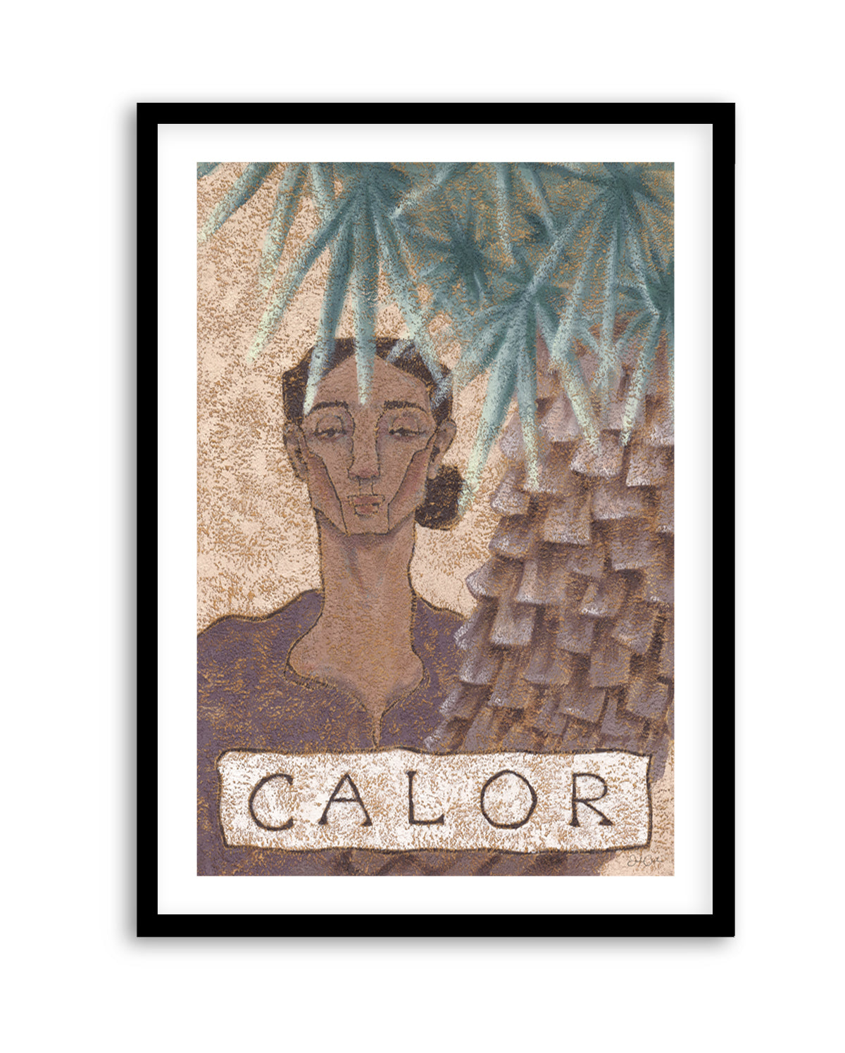 Calor by Julie Celina | Art Print from Olive et Oriel where you can shop wallpaper and artworks online