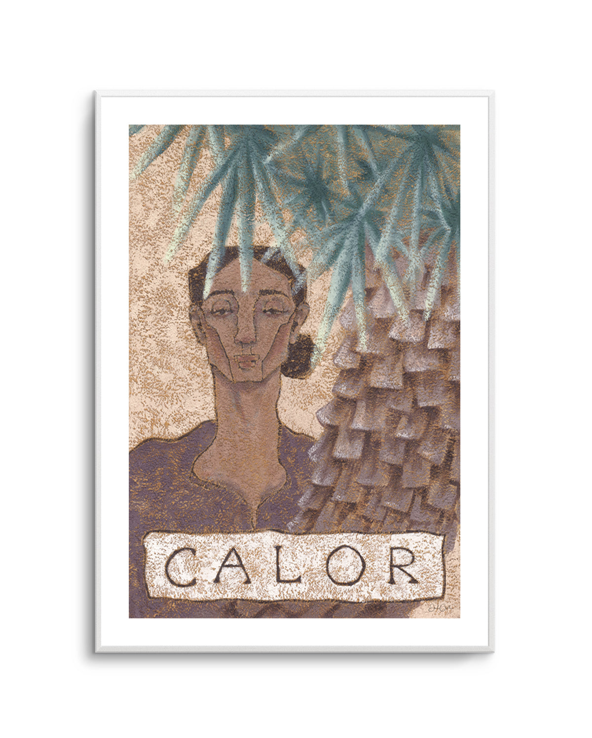 Calor by Julie Celina | Art Print from Olive et Oriel where you can shop wallpaper and artworks online