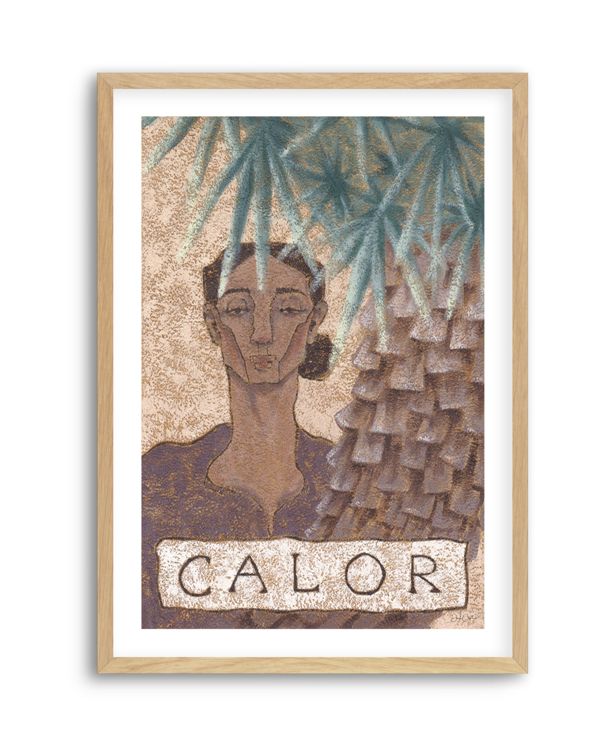 Calor by Julie Celina | Art Print from Olive et Oriel where you can shop wallpaper and artworks online