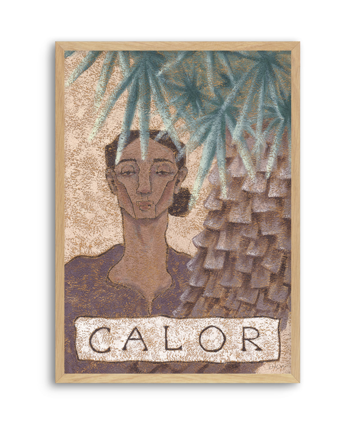 Calor by Julie Celina | Art Print from Olive et Oriel where you can shop wallpaper and artworks online