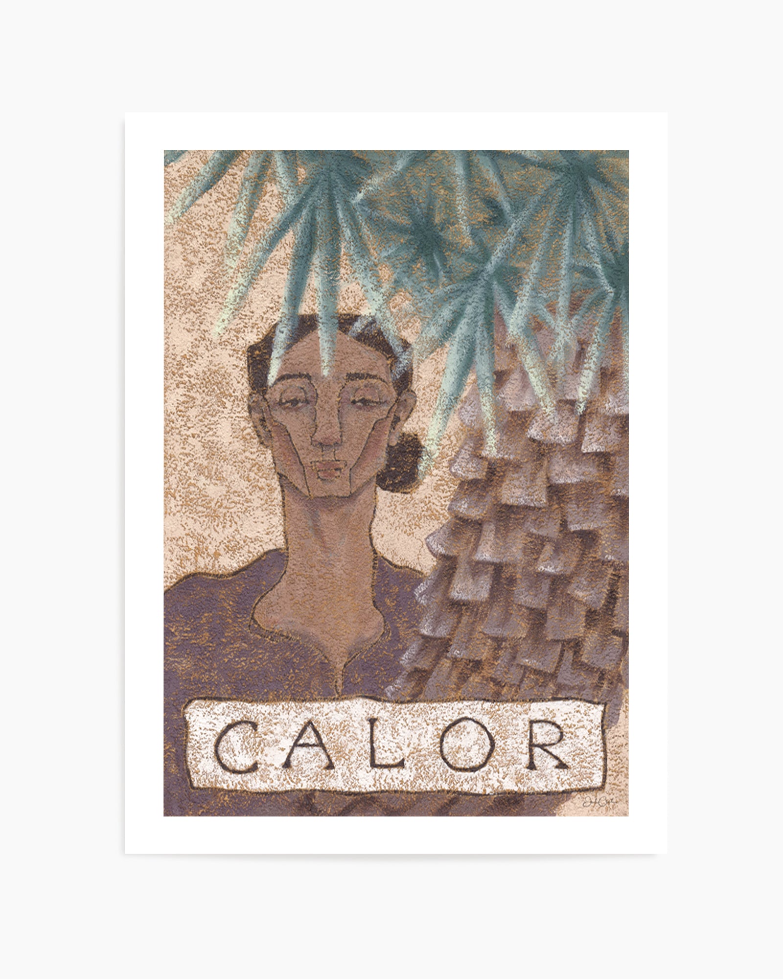 Calor by Julie Celina | Art Print from Olive et Oriel where you can shop wallpaper and artworks online