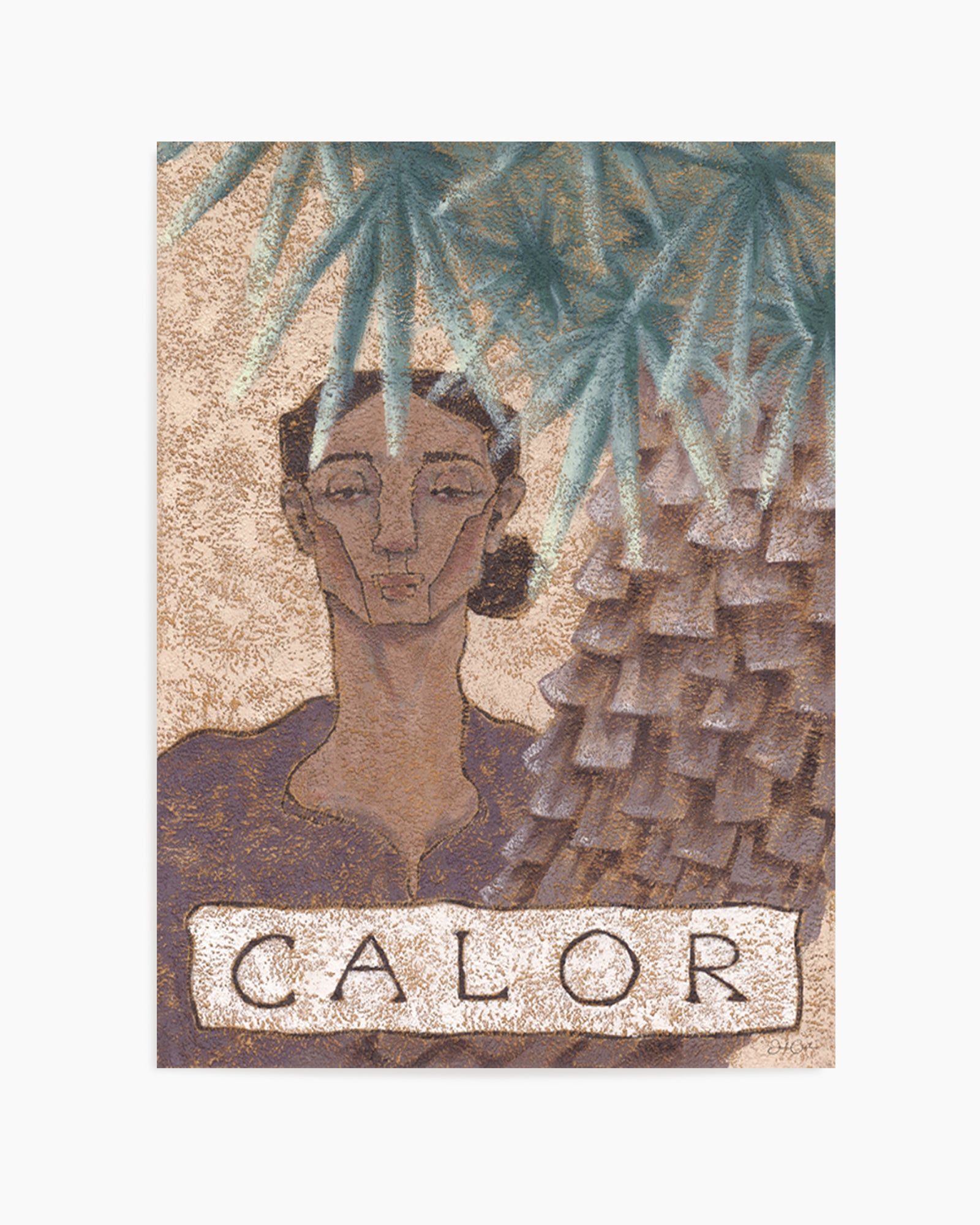 Calor by Julie Celina | Art Print from Olive et Oriel where you can shop wallpaper and artworks online