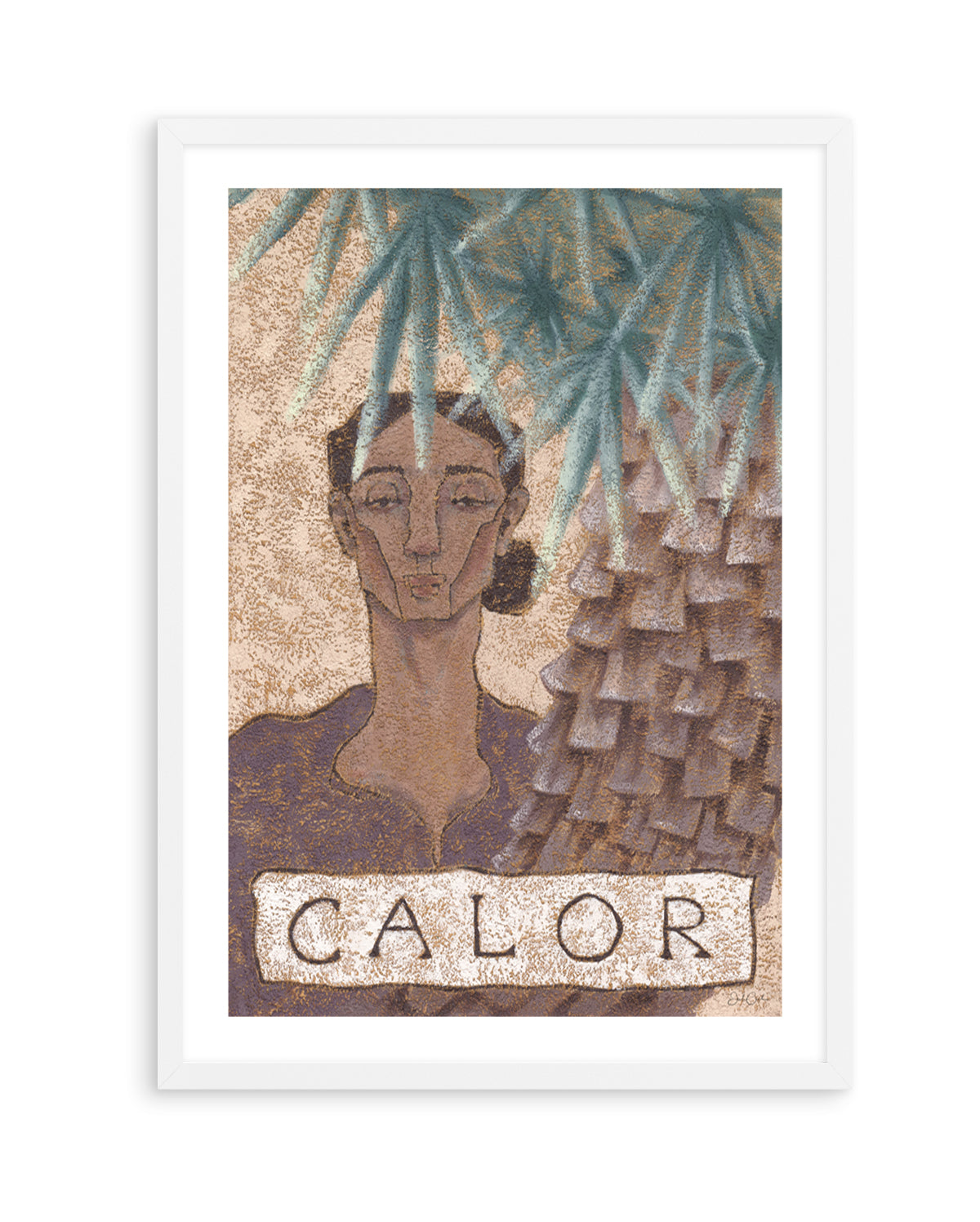Calor by Julie Celina | Art Print from Olive et Oriel where you can shop wallpaper and artworks online