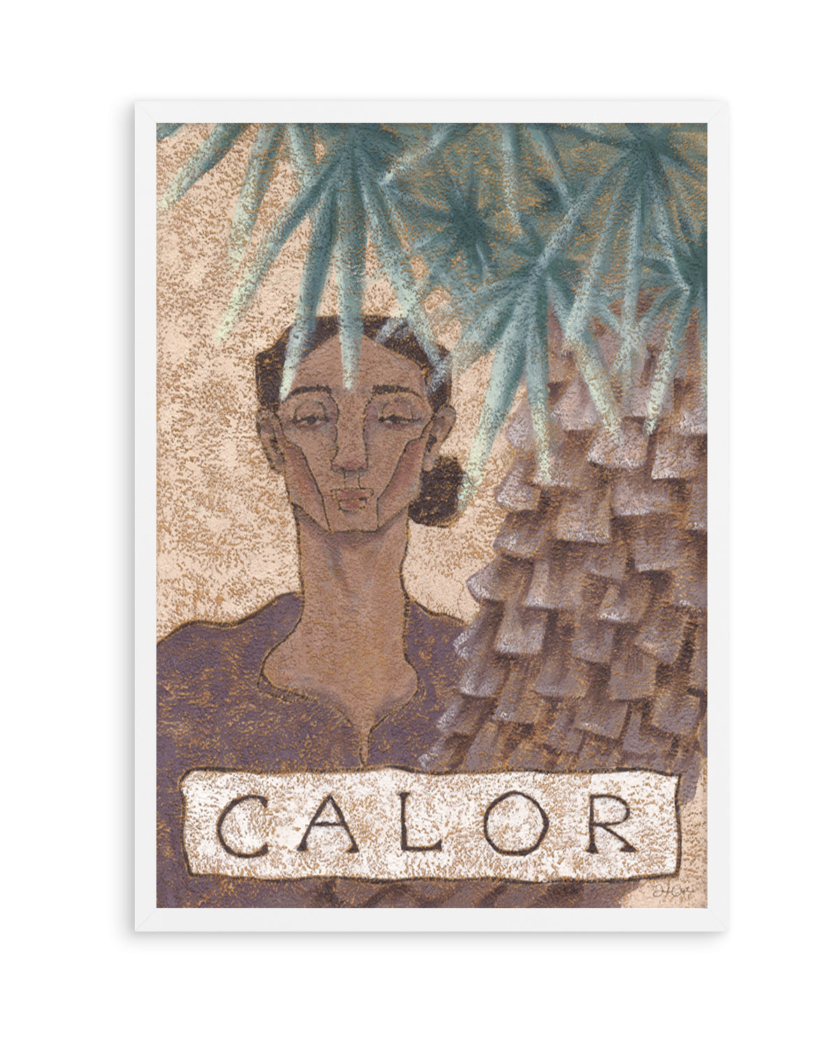 Calor by Julie Celina | Art Print from Olive et Oriel where you can shop wallpaper and artworks online