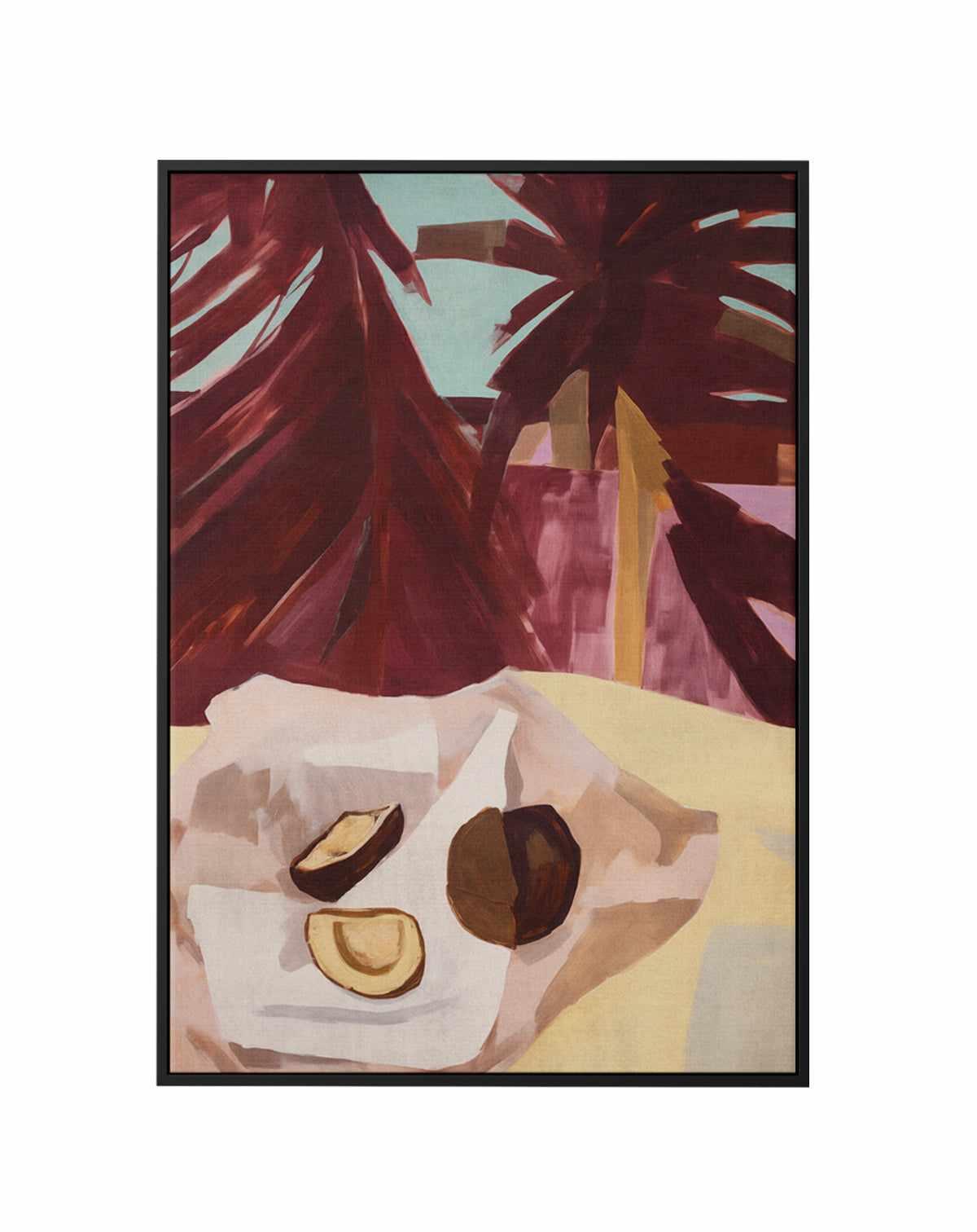 Calypso II | Framed Canvas Art Print from Olive et Oriel where you can shop wallpaper and artworks online