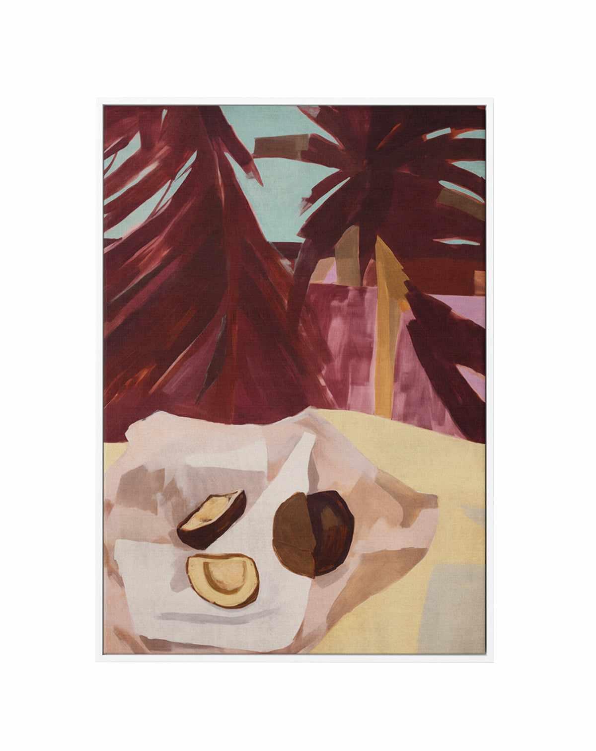 Calypso II | Framed Canvas Art Print from Olive et Oriel where you can shop wallpaper and artworks online