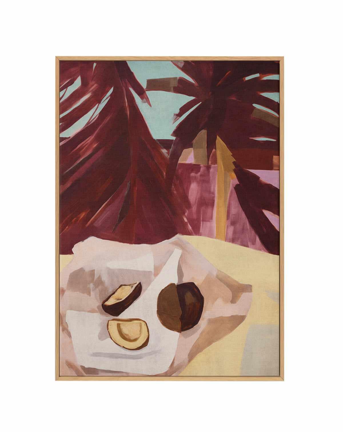 Calypso II | Framed Canvas Art Print from Olive et Oriel where you can shop wallpaper and artworks online