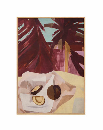 Calypso II | Framed Canvas Art Print from Olive et Oriel where you can shop wallpaper and artworks online
