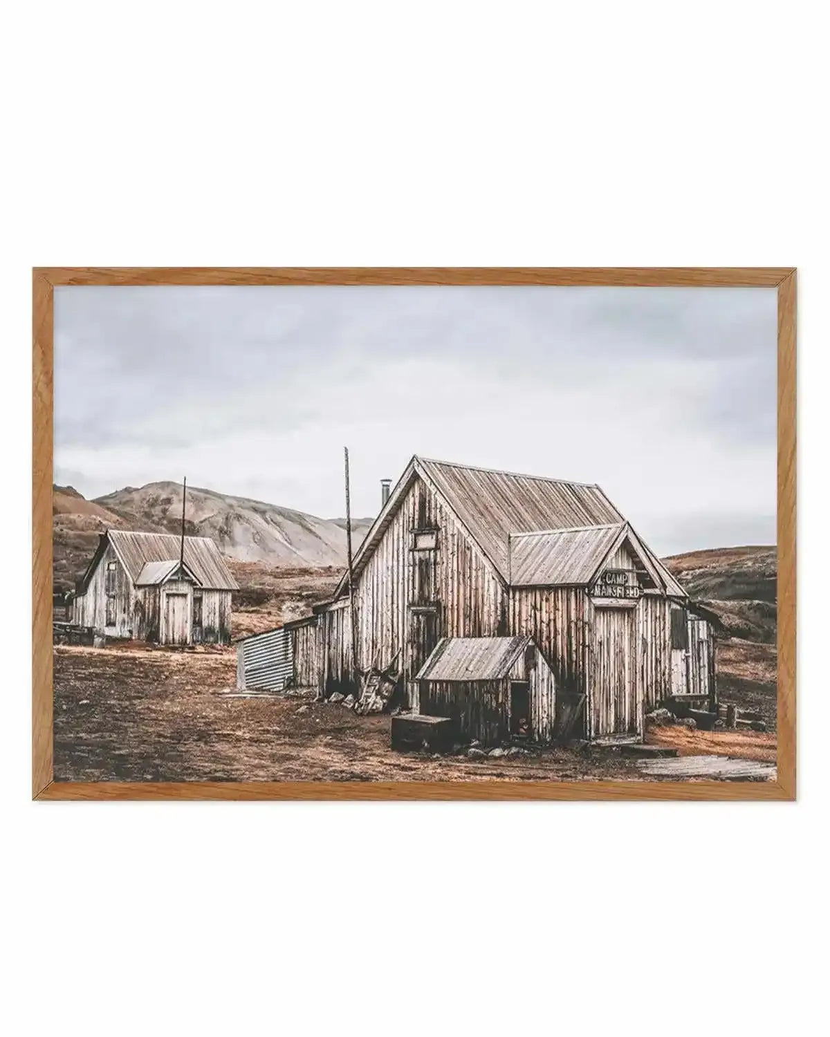 Camp Mansfield Art Print from Olive et Oriel where you can shop wallpaper and artworks online