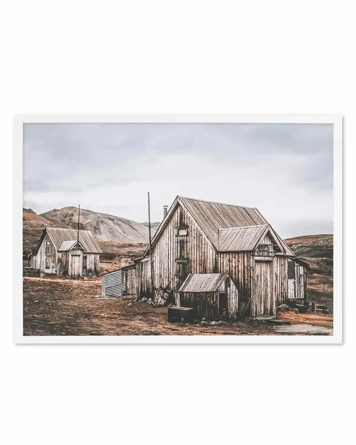 Camp Mansfield Art Print from Olive et Oriel where you can shop wallpaper and artworks online
