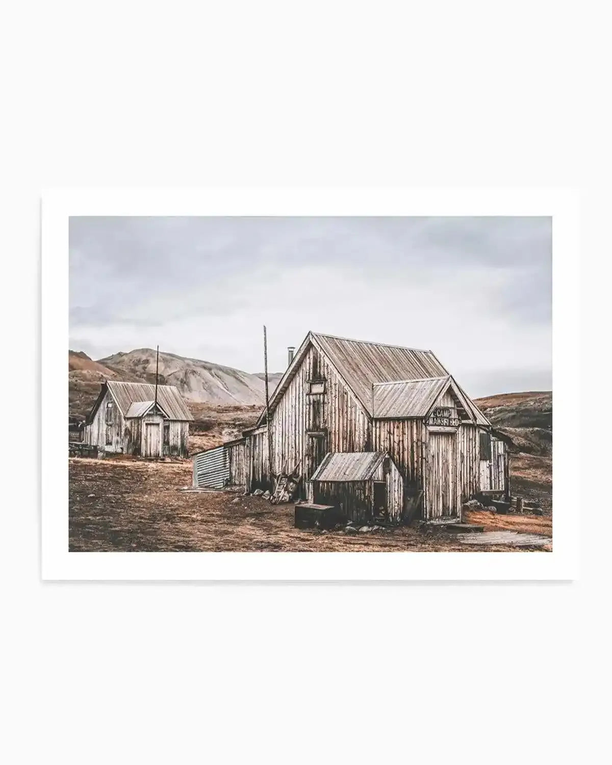 Camp Mansfield Art Print from Olive et Oriel where you can shop wallpaper and artworks online