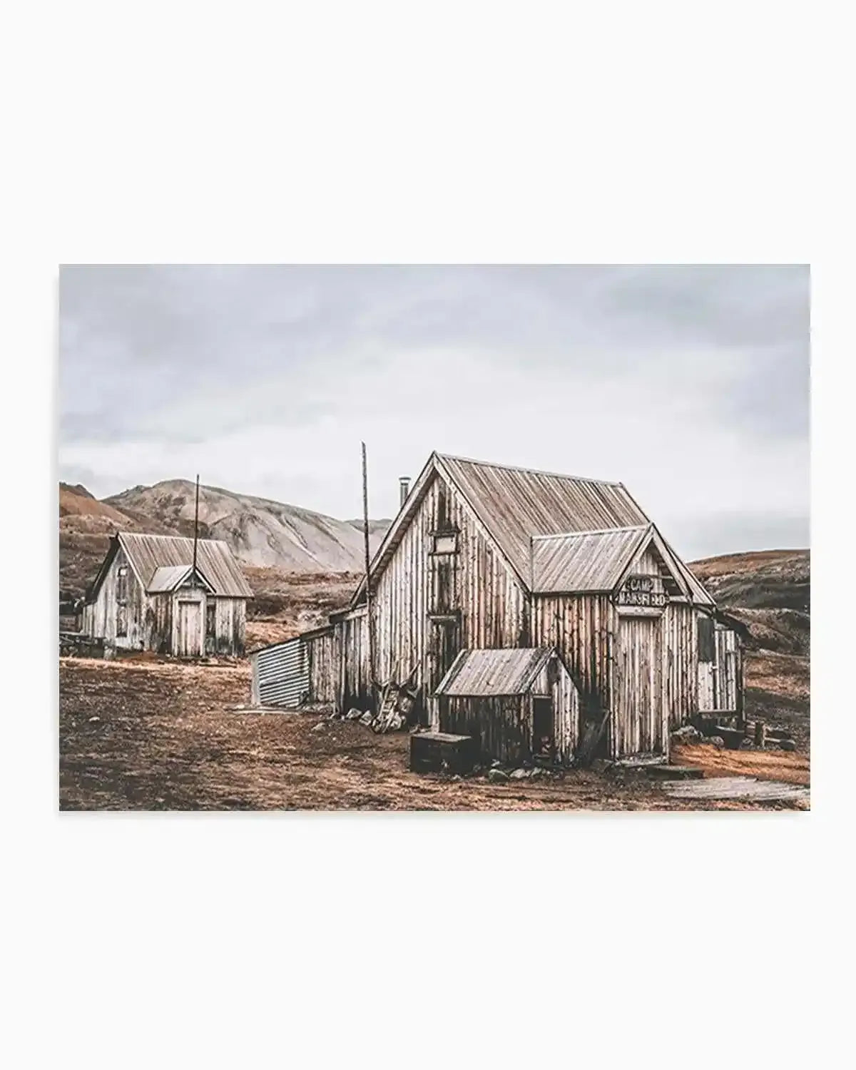 Camp Mansfield Art Print from Olive et Oriel where you can shop wallpaper and artworks online